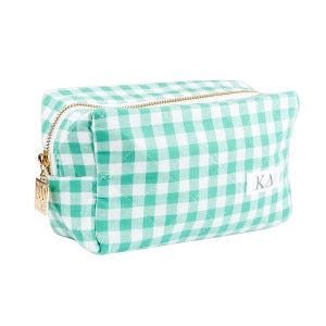 kappa delta quilted makeup bag duo threads
